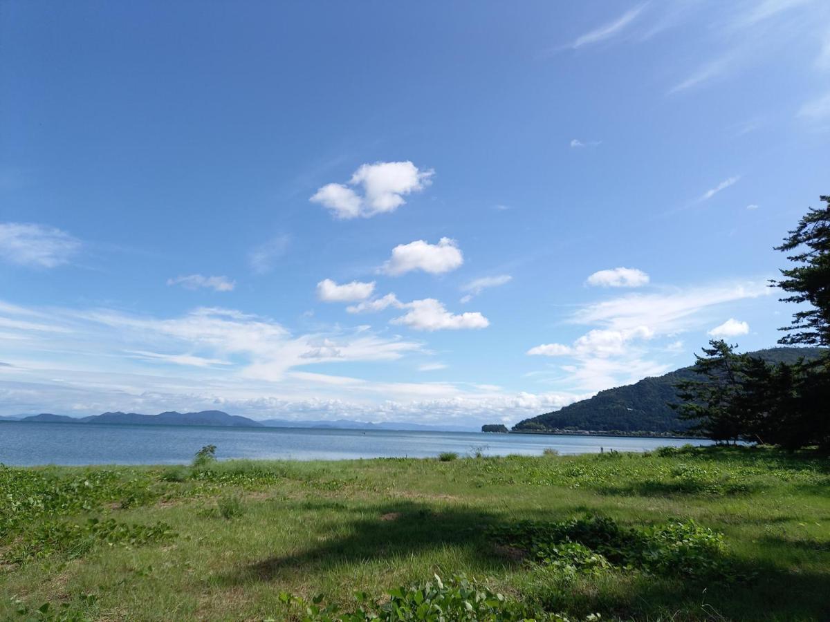 臨湖 荘 Villa Takashima Buitenkant foto